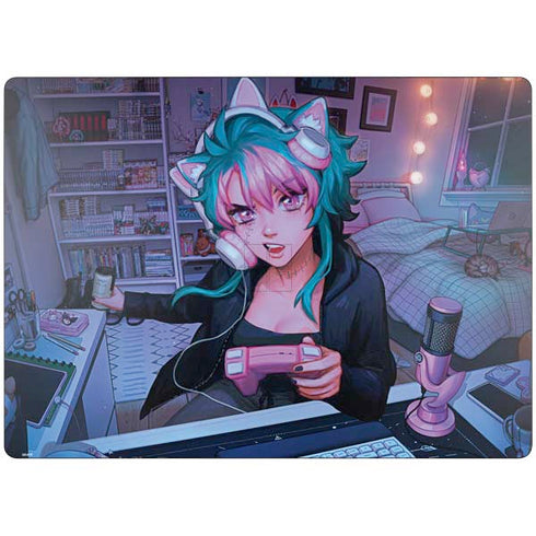 Anime Catgirl Gamer Nerd by Ivy Dolamore Surface Laptop 7 15in Skin