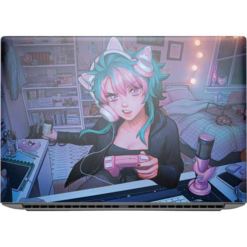 Anime Catgirl Gamer Nerd by Ivy Dolamore HP ZBook Fury 16 G10 Skin