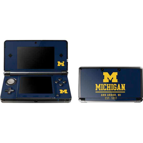 University of Michigan Ann Arbor Est 1817 Nintendo Skins