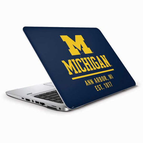 University of Michigan Ann Arbor Est 1817 HP Elitebook Skin