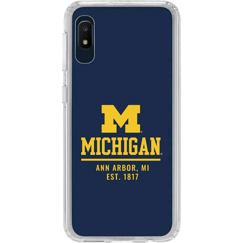 University of Michigan Ann Arbor Est 1817 Galaxy Cases