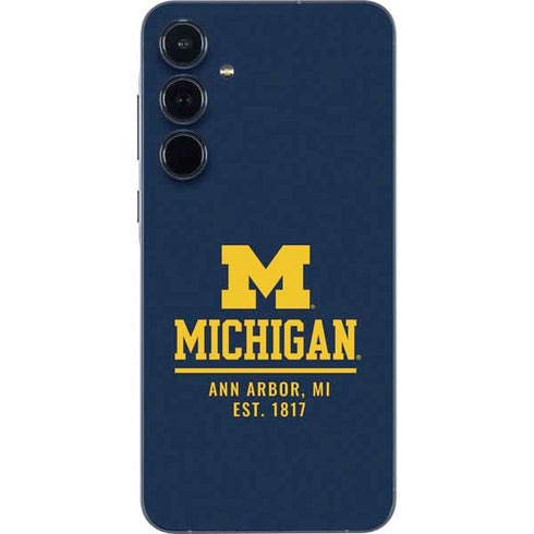 University of Michigan Ann Arbor Est 1817 Galaxy A36 5G Skin