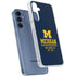University of Michigan Ann Arbor Est 1817 Galaxy A55 5G Clear Case
