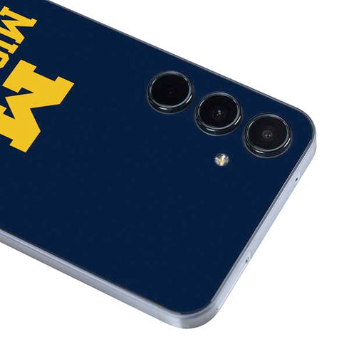University of Michigan Ann Arbor Est 1817 Galaxy A55 5G Skin