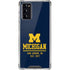 University of Michigan Ann Arbor Est 1817 Galaxy Note20 5G Clear Case