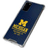 University of Michigan Ann Arbor Est 1817 Galaxy Note20 5G Clear Case