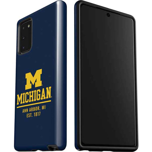 University of Michigan Ann Arbor Est 1817 Galaxy Note20 5G Pro Case