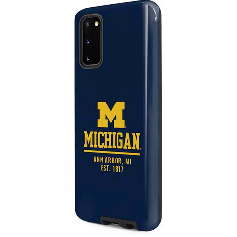 University of Michigan Ann Arbor Est 1817 Galaxy S20 Pro Case