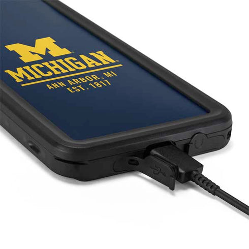 University of Michigan Ann Arbor Est 1817 Galaxy S20 Waterproof Case
