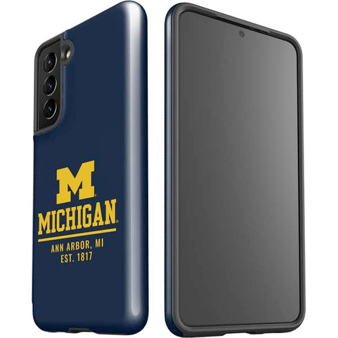 University of Michigan Ann Arbor Est 1817 Galaxy S21 5G Pro Case