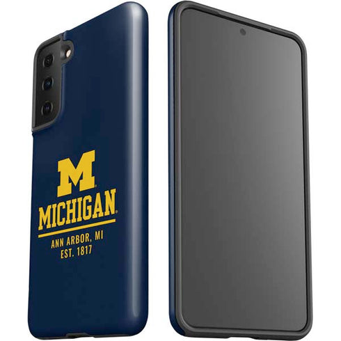 University of Michigan Ann Arbor Est 1817 Galaxy S21 FE Pro Case