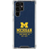 University of Michigan Ann Arbor Est 1817 Galaxy S22 Ultra Clear Case