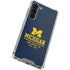 University of Michigan Ann Arbor Est 1817 Galaxy S24 FE Clear Case