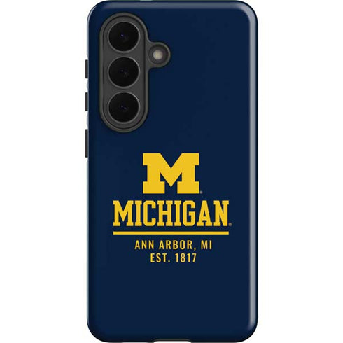 University of Michigan Ann Arbor Est 1817 Galaxy S26 Plus Impact Case