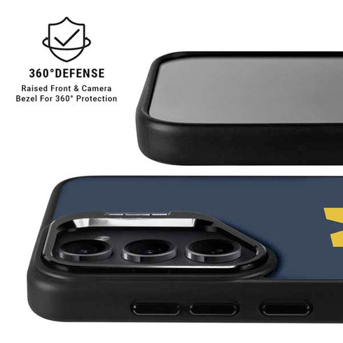 University of Michigan Ann Arbor Est 1817 Galaxy S26 Plus Kickstand Case