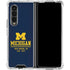 University of Michigan Ann Arbor Est 1817 Galaxy Z Fold4 5G Clear Case