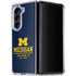 University of Michigan Ann Arbor Est 1817 Galaxy Z Fold5 5G Clear Case
