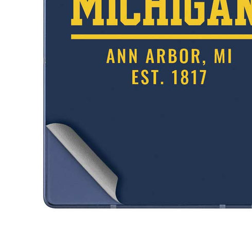 University of Michigan Ann Arbor Est 1817 Galaxy Z Fold6 Skin
