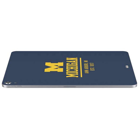 University of Michigan Ann Arbor Est 1817 Apple iPad Air Skin