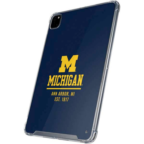 University of Michigan Ann Arbor Est 1817 iPad Cases