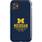 University of Michigan Ann Arbor Est 1817 iPhone 11 Impact Case