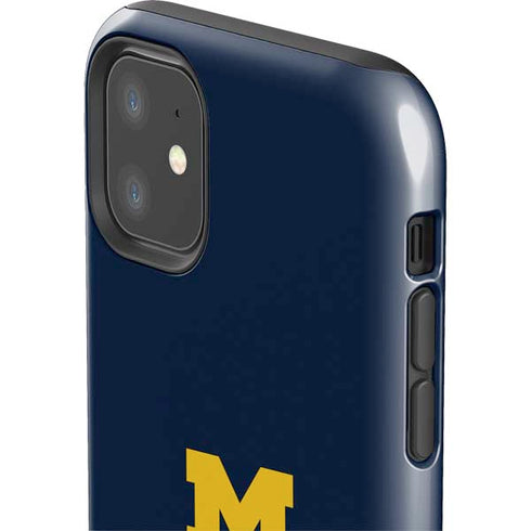 University of Michigan Ann Arbor Est 1817 iPhone 11 Impact Case