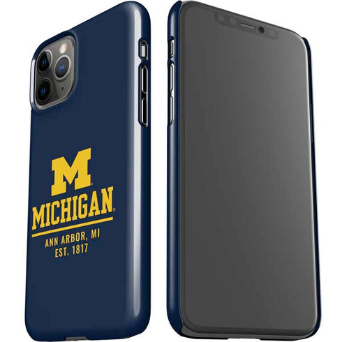 University of Michigan Ann Arbor Est 1817 iPhone 11 Pro Lite Case