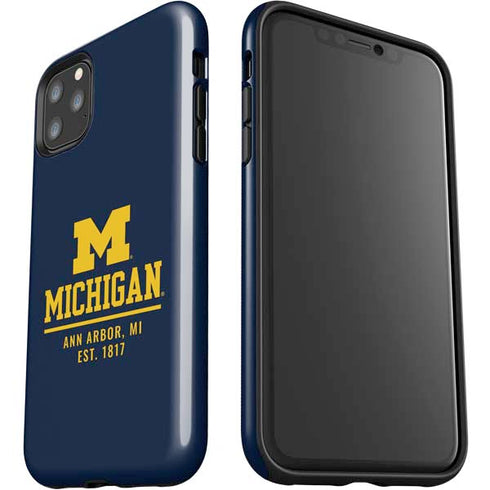University of Michigan Ann Arbor Est 1817 iPhone 11 Pro Max Impact Case