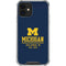 University of Michigan Ann Arbor Est 1817 iPhone 12 Clear Case