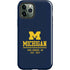 University of Michigan Ann Arbor Est 1817 iPhone 12 Pro Impact Case
