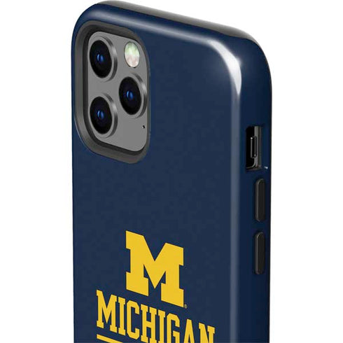 University of Michigan Ann Arbor Est 1817 iPhone 12 Pro Impact Case