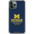 University of Michigan Ann Arbor Est 1817 iPhone 12 Pro Max Clear Case