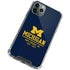 University of Michigan Ann Arbor Est 1817 iPhone 12 Pro Max Clear Case