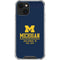 University of Michigan Ann Arbor Est 1817 iPhone 13 Mini Clear Case