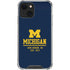 University of Michigan Ann Arbor Est 1817 iPhone 13 Mini Clear Case