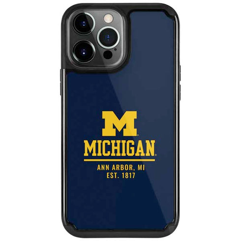 University of Michigan Ann Arbor Est 1817 iPhone Cases