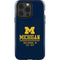 University of Michigan Ann Arbor Est 1817 iPhone 13 Pro Impact Case