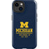 University of Michigan Ann Arbor Est 1817 iPhone 14 Plus Impact Case
