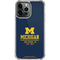 University of Michigan Ann Arbor Est 1817 iPhone 14 Pro Max Clear Case