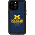 University of Michigan Ann Arbor Est 1817 iPhone 14 Pro Max Waterproof Case