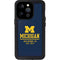 University of Michigan Ann Arbor Est 1817 iPhone 14 Pro Waterproof Case