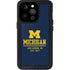 University of Michigan Ann Arbor Est 1817 iPhone 14 Pro Waterproof Case