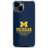 University of Michigan Ann Arbor Est 1817 iPhone 15 Clear Case