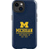 University of Michigan Ann Arbor Est 1817 iPhone 15 Impact Case