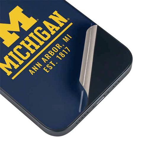 University of Michigan Ann Arbor Est 1817 iPhone 15 Skin