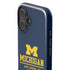 University of Michigan Ann Arbor Est 1817 iPhone 16 Plus Impact Case
