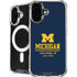 University of Michigan Ann Arbor Est 1817 iPhone 16 Plus MagSafe Case