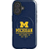 University of Michigan Ann Arbor Est 1817 iPhone 16 Plus Magsafe Impact Case