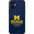 University of Michigan Ann Arbor Est 1817 iPhone 16 Plus Skin