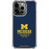 University of Michigan Ann Arbor Est 1817 iPhone 16 Pro Clear Case